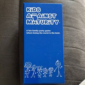 Kids Against Maturity Family Party Game - Blue